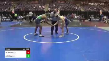 156 lbs Final - Maximus Hanson, The Tool Shed vs Anthony Ortega, Swamp Monsters