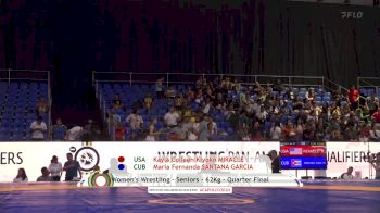 62 kg Quarterfinal - Kayla Miracle, USA vs Maria Santana, CUB
