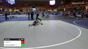 49 lbs Rr Rnd 1 - Tristen Craft, Purebred Elite vs Zaydean Schwartzkopf, Panhandle Wrestling Academy