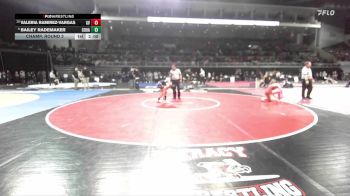 115 lbs Champ. Round 2 - Valeria Ramirez-Vargas, Golden Valley vs Bailey Rademaker, Cosumnes Oaks