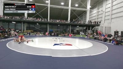 135 lbs Raelyn Kelly, Kansas vs Cara Prock, Oklahoma
