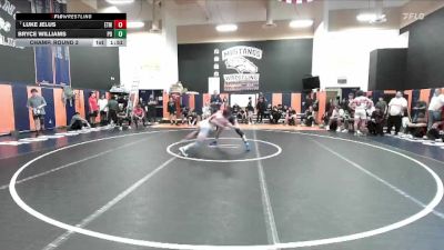 150 lbs Champ. Round 2 - Luke Jelus, Etiwanda vs Bryce Williams, Palm Desert