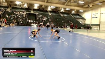 132 lbs Round 3 (16 Team) - Ryder Higdon, Gretna East vs Colton Kelley, Kearney Catholic