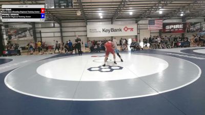 65 kg Cons. Rd Of 32 - DJ Gillett, Beaver Dam Wrestling Regional Training Center vs Presley Johnson, Charleston Regional Training Center
