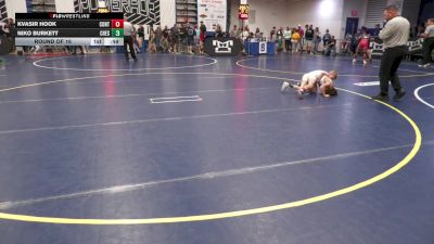 56 lbs Round Of 16 - Kvasir Hook, Contenders W.A. vs Niko Burkett, Chestnut Ridge