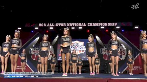 The Cheer Pitt KC - Neon [2026 L4.2 Senior - Small - A Day 2] 2026 NCA All-Star National Championship