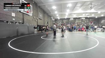 106 lbs Quarterfinal - Lorenzo Maldonado, Roosevelt vs Marvin Constanza, Mendota