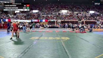 G - 170 lbs Cons. Round 2 - Kehtsin Stiffarm, Harlem Girls vs Olive Hoffman, Missoula Hellgate Girls