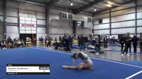 Braeden Vandemore - Floor, Flight School - 2021 Region 1 Women's Championships