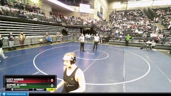 4A 140 lbs Champ. Round 1 - Lucy Harris, Desert Hills vs Sophie Allred, Green Canyon