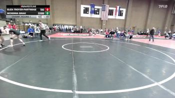 105 lbs Champ. Round 1 - Mckenna Sinak, Seckman vs Eliza Troyer-partridge, Tonganoxie