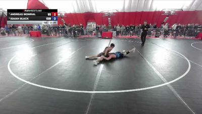 113 lbs Round 2 - Andreas Monrial, Wisconsin vs Isaiah Black, Victory School Of Wrestling