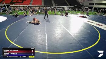 138 lbs Cons. Round 3 - Clark Petersen, Idaho vs Glade Harman, Utah