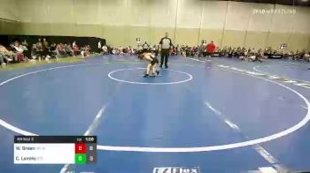 55 lbs Rr Rnd 3 - Willa Green, Mojo Grappling Academy Girls vs Chevy LamHo, Oklahoma Twister Sisters