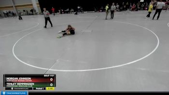 93 lbs Semifinal - Morgan Johnson, Team Nazar Training Center vs Tenley Hemmingsen, Powerhouse Wrestling Club