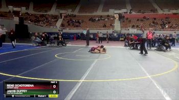 D2-126 lbs Cons. Round 1 - Jakob Duffey, Cactus Shadows vs Rene Ochotorena, Desert View