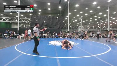 154 lbs Rr Rnd 2 - Luke Garrett, Henlopen Hammers - HSC vs Angelo McCormick, Triumph Black - HSC
