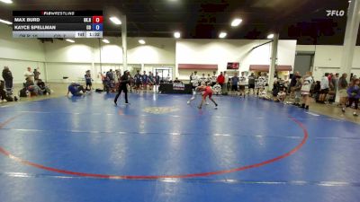 100 lbs Max Burd, Oklahoma Red vs Kayce Spellman, Colorado