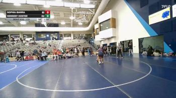 170 lbs 5th Place Match - Kennedy Koster, Central Grand Junction vs Sophia Ibarra, Mountain Crest