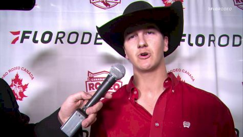 Night 3 Interview With Kole Ashbacher - 2021 Canadian Finals Rodeo
