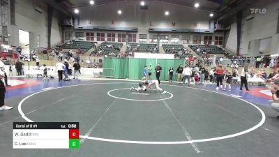 95 lbs Consi Of 8 #1 - Will Gadd, Grindhouse Wrestling vs Connor Lee, Dendy Trained Wrestling
