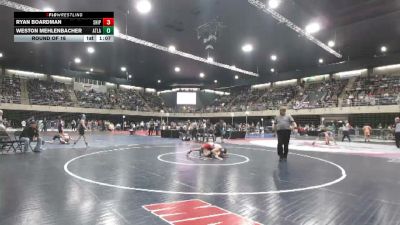 105 lbs Round Of 16 - Ryan Boardman, Shippensburg vs Weston Mehlenbacher, Atlanta
