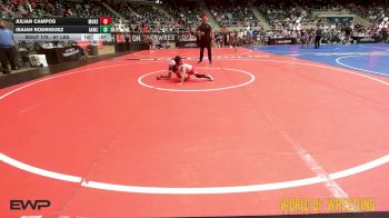 67 lbs Final - Julian Campos, Monster Garage vs Isaiah Rodriguez, ALL AMERICAN WRESTLING CLUB