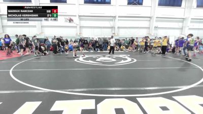 96 lbs Round Robin 2 - Maddux Rabczak, BAM Training Center-MS vs Nicholas Kershisnik, EP Rattlers-MS