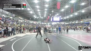 49 lbs Quarterfinal - Beau Huskin, Duran Elite vs Kingzley Martinez, GRIT Athletics WC