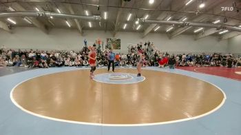 140 lbs 1st Place Match - Vivienne Gitke, Strasburg vs Aubrie Davis, Little Axe