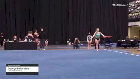Gracelyn Breitenstein - Women's Group, Carousel Gymnastics - 2021 Women's Xcel Region 4 Championships