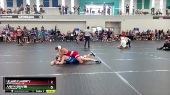 113 lbs Champ. Round 2 - Aadyn Gruver, Lake Gibson vs Leland Flaherty, Quest For Gold