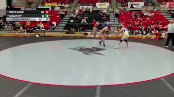 184 lbs Cons. Round 2 - Callan Ivy, Quincy vs Creyo Koop, NEO