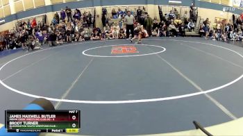 63 lbs Round 1 (10 Team) - Brody Turner, Bloomington South Wrestling Club vs James Maxwell Butler, Indian Creek Wrestling Club (M)