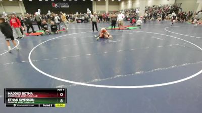 84 lbs Cons. Round 3 - Donovan Johnson, ISI Wrestling Club vs Ayden Ortiz, Bear Cave Wrestling Club