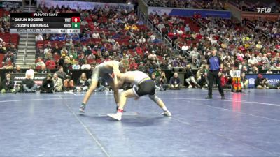 1A-190 lbs 1st Place Match - Louden Huisenga, WACO, Wayland vs Gatlin Rogers, Wilton