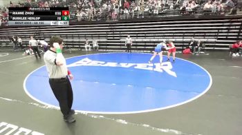 6A 155 lbs 5th Place Match - Burklee Heslop, Fremont vs Rianne Zhou, Mountain Ridge