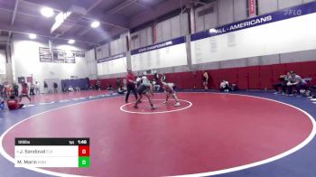 126 lbs Round Of 16 - Josiah Sandoval, Elk Grove Senior vs Manuel Esteban Marin, Highland (Bakersfield)