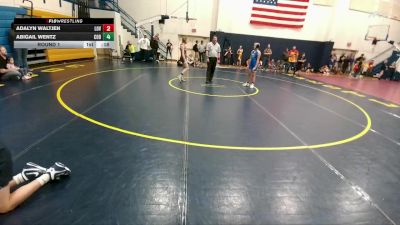 110-115 lbs Round 3 - Hadley Henton, Lovell Middle School vs Nikita Philipson, Cody Middle School