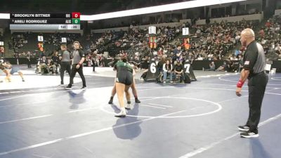 170 lbs 5th Place - Brooklyn Bittner, Rio Mesa (SS) vs Areli Rodriguez, Alisal (CC)