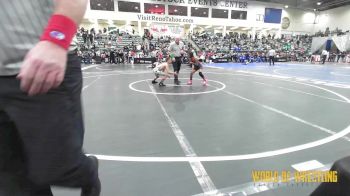 65 lbs Round Of 16 - Heavyn Woods, New Mexico vs Gwen Briggs, California Grapplers