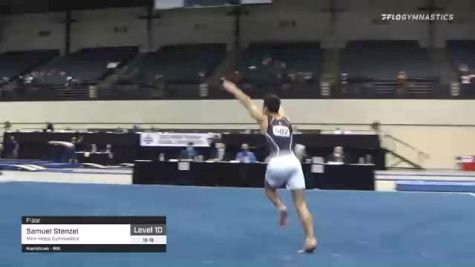 Samuel Stenzel - Floor, Mini-Hops Gymnastics - 2021 USA Gymnastics Development Program National Championships
