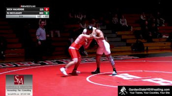 215 lbs RJ McCleary, Northern Highlands Regional Sc vs Nick Valverde, Elmwood Park