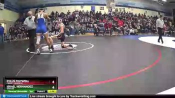 138 lbs Quarterfinal - Israel Hernandez, Warden vs Sylus Feltwell, Liberty (Spangle)