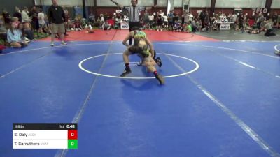 86 lbs Consi Of 8 #1 - Sean Daly, Jackson Township vs Tyler Carruthers, Unattached