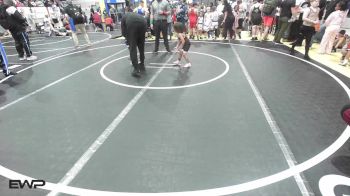 46 lbs Consi Of 8 #2 - Zoday Bearpaw, Warhorse Wrestling Club vs Mercy Mikel, Pittbull Wrestling Academy