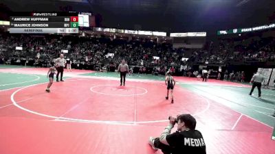 60 lbs Semifinal - Maurice Johnson, MP1 vs Andrew Huffman, DONA
