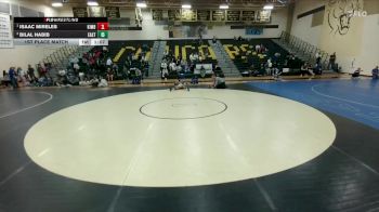 113 lbs 1st Place Match - Isaac Mireles, Dallas Kimball vs Bilal Habib, Plano East