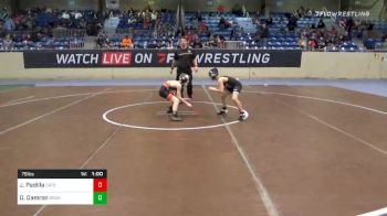 76 lbs Final - Jackson Padilla, Catoosa Wrestling vs Daniel Damron, Broken Arrow WC