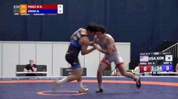 67 kg Qualif - Robert Perez III, USA vs Minseong Kwon, KOR